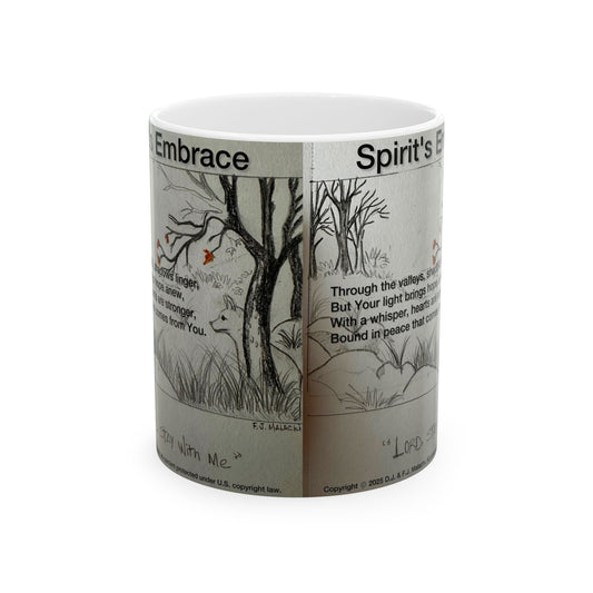 Inspirational Ceramic Mug, Motivational Coffee Cup for Faith, Gift for Friends & Family, Office Decor, Daily Reminder