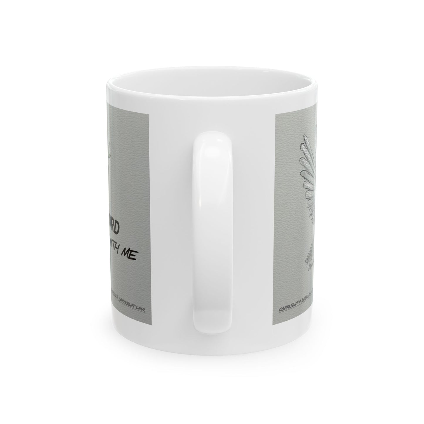 Lord Stay With Me Ceramic Coffee Mug by Artist F.J. Malachi