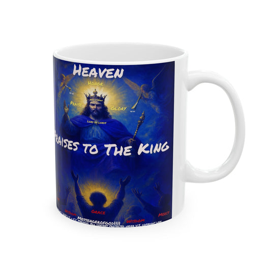 Ceramic Coffee Mug, Inspirational Drinkware, Gift for Faith Lovers, Christian Home Decor, Special Occasion Present, 11oz 15oz