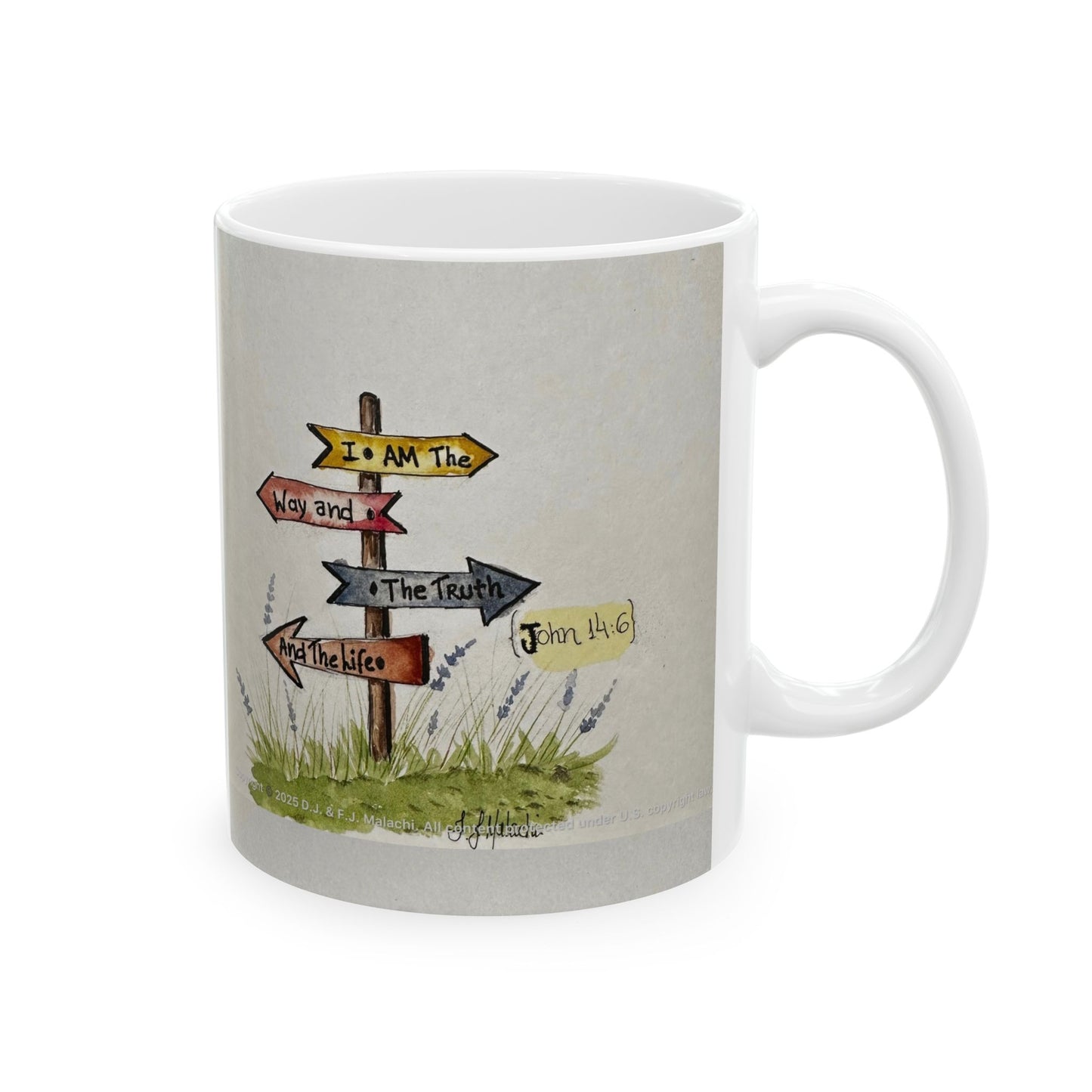 Whimsical Directional Ceramic Mug, Perfect for Coffee Lovers, Gift for Nature Enthusiasts, Inspirational Home Decor, Unique Travel [...]