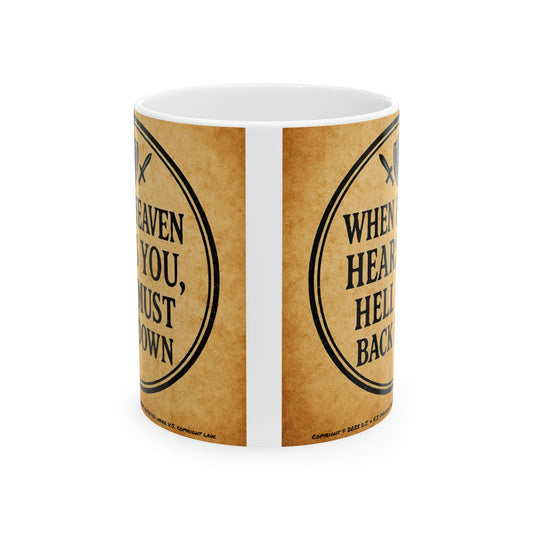 Inspirational Ceramic Mug - Perfect Gift for Coffee Lovers, Encouragement, Motivational Quote, Home Decor, Office Mug